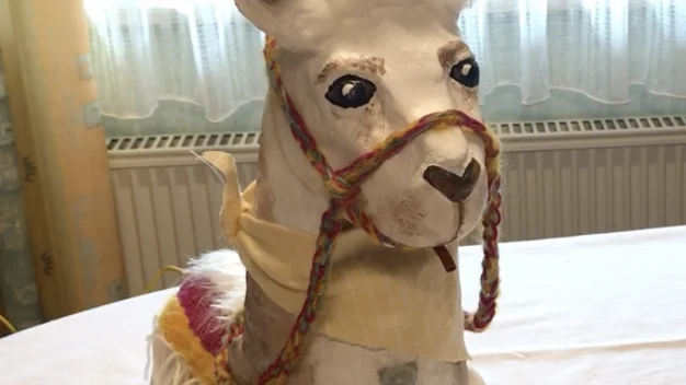 Interaction Design - Lucy the disinfection llama