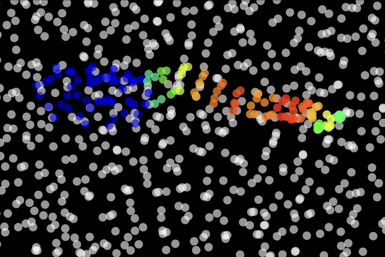 Pixel splash
