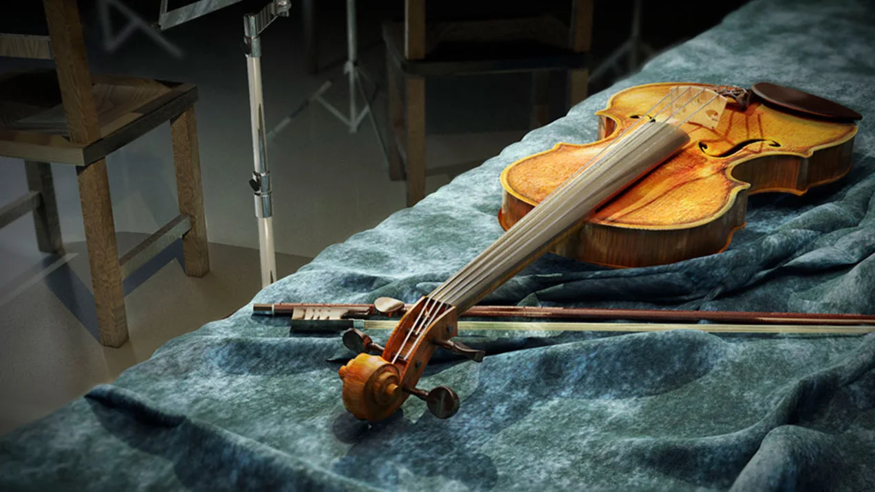 Computer graphics - Violin