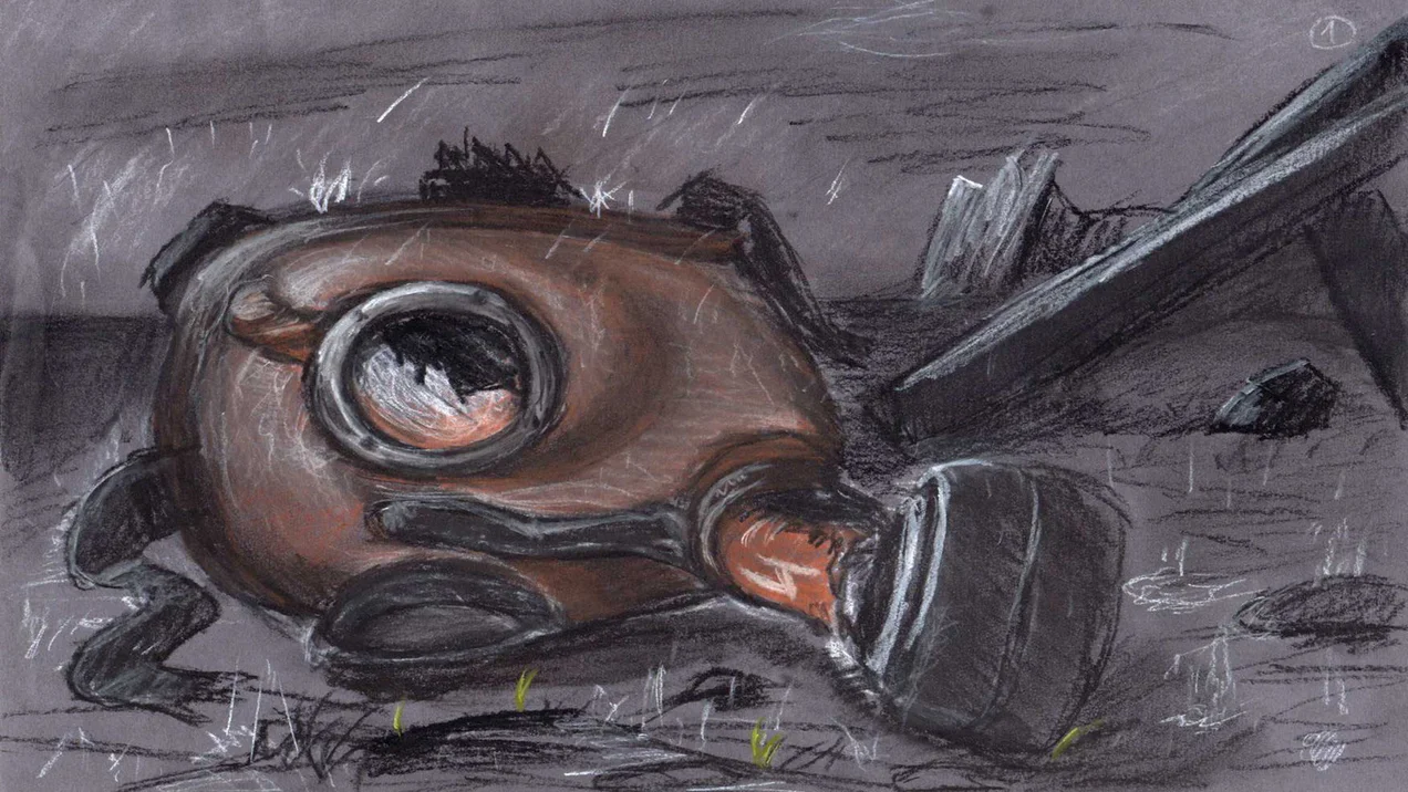 Computer graphics - Gas mask