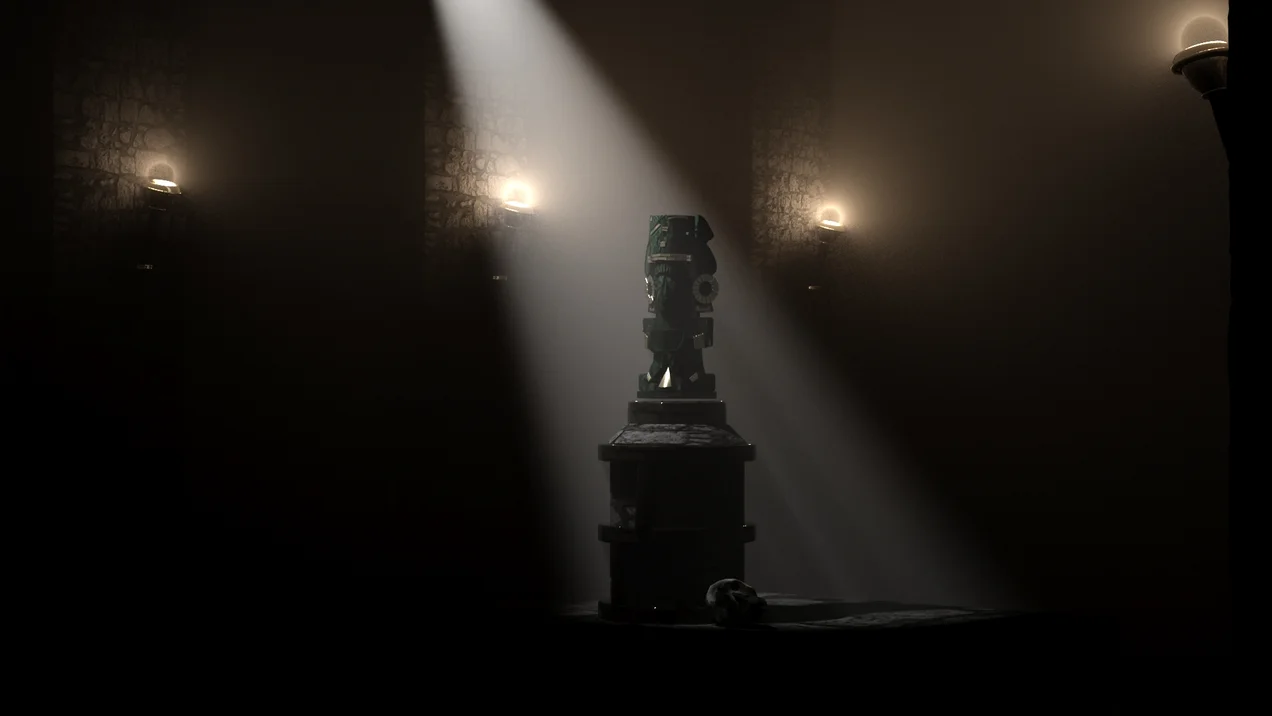 Computer graphics - Maya statue