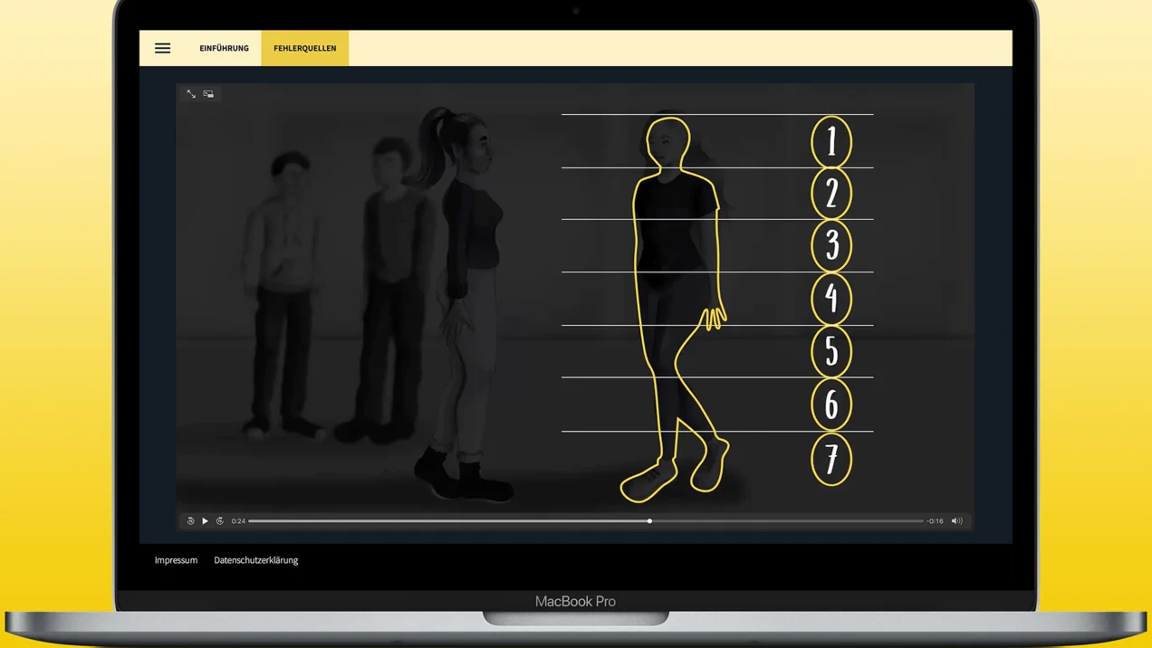 Self-study modules on the topic of storyboarding