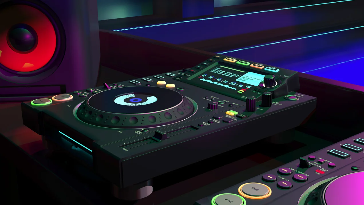 Computer graphics -DJ-Media Player