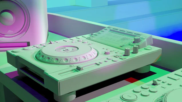 Computer graphics -DJ-Media Player